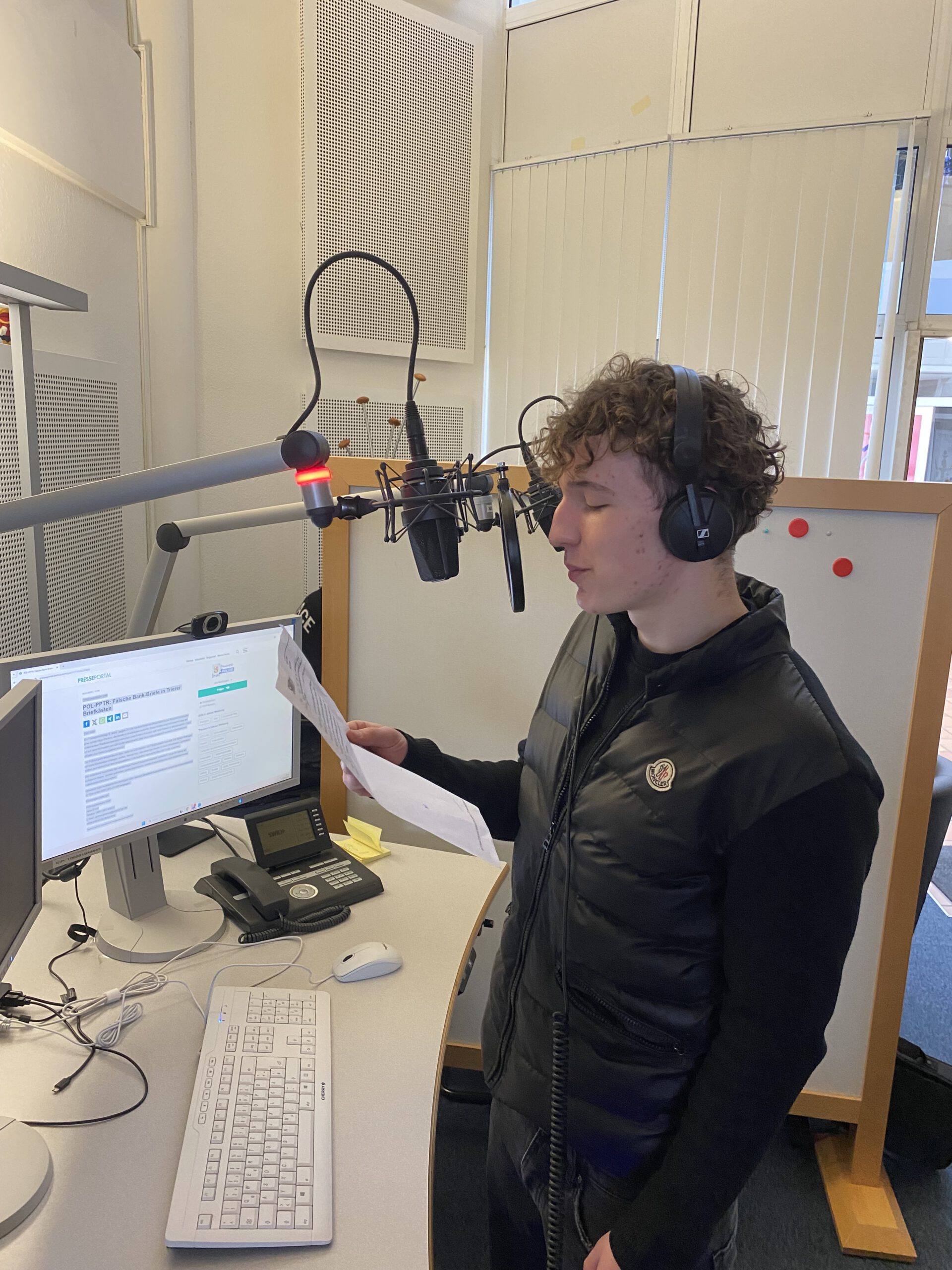 Mehr über den Artikel erfahren Zu Besuch beim SWR: Medienarbeit aus erster Hand